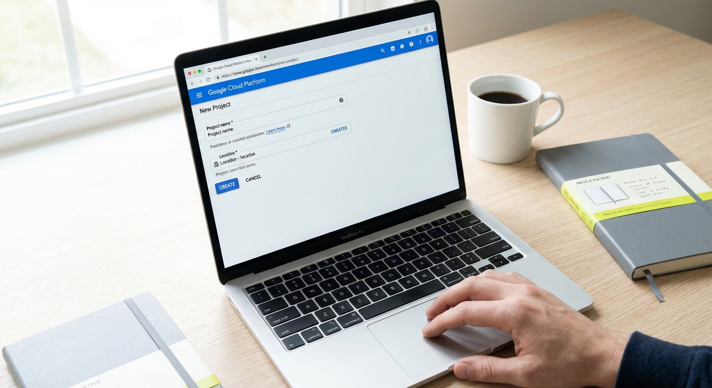 Google Cloud Console project screen for Agilux Engage Squad Google Calendar appointment booking tutorial