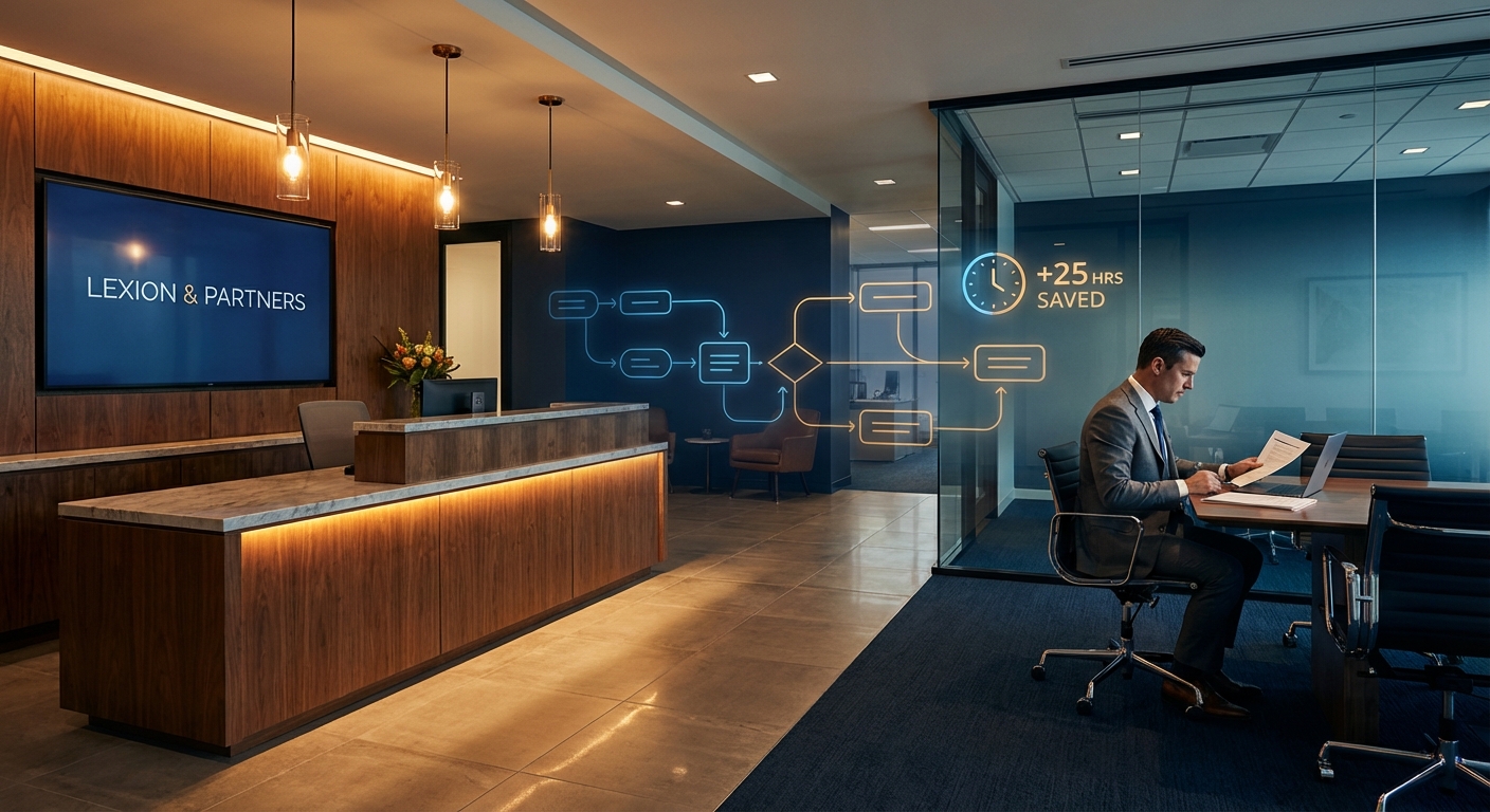 Law Firm cuts client onboarding time by 50% with automation featured montage