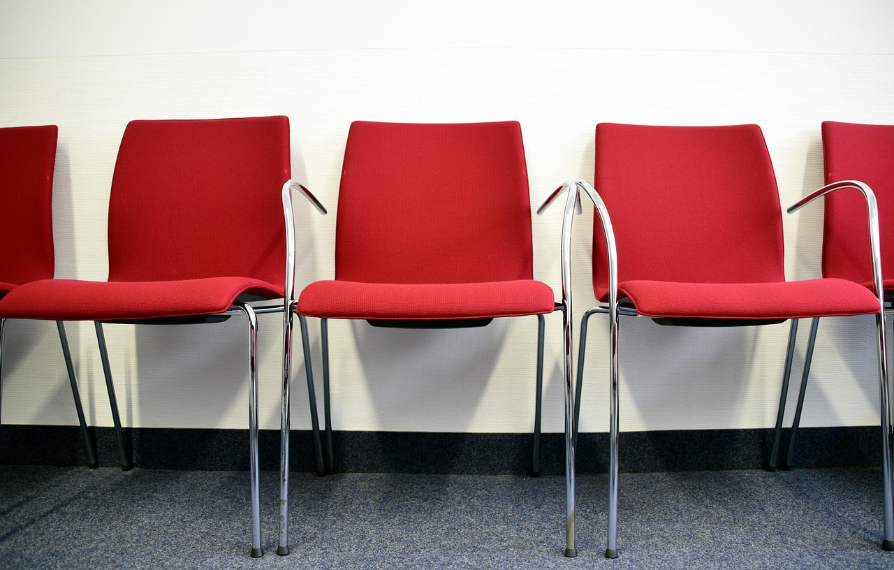 Empty waiting room illustrating silent churn in customer feedback surveys